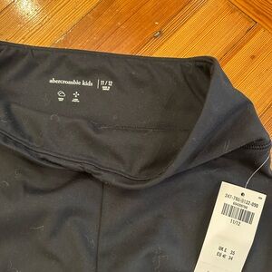 Abercrombie Kids Black Leggings